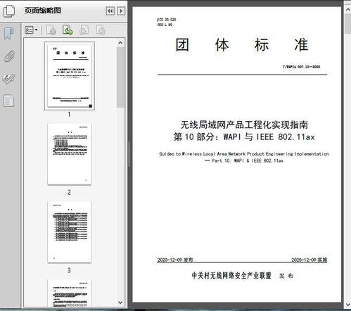 無(wú)線局域網(wǎng)產(chǎn)品工程化實(shí)現(xiàn)指南 第10部分 wapi與ieee 802.11ax t wa2020 14頁(yè)